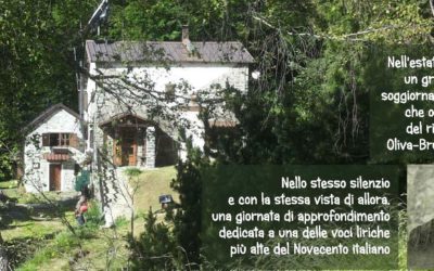 Rebora, poesia in un rifugio alpino