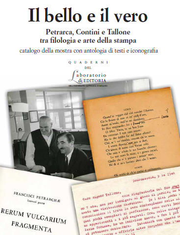 Il bello e il vero. Petrarca, Contini e Tallone tra filologia e arte della stampa